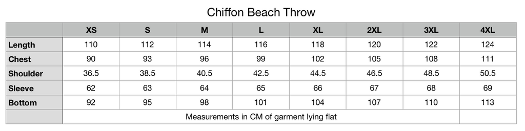 ETC Chiffon Beach Summer Cardi