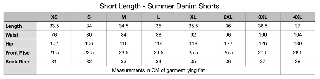 ETC Summer Denim Shorts