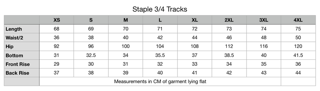 ETC Staple 3/4 Tracks (PRE ORDER SPECIAL)