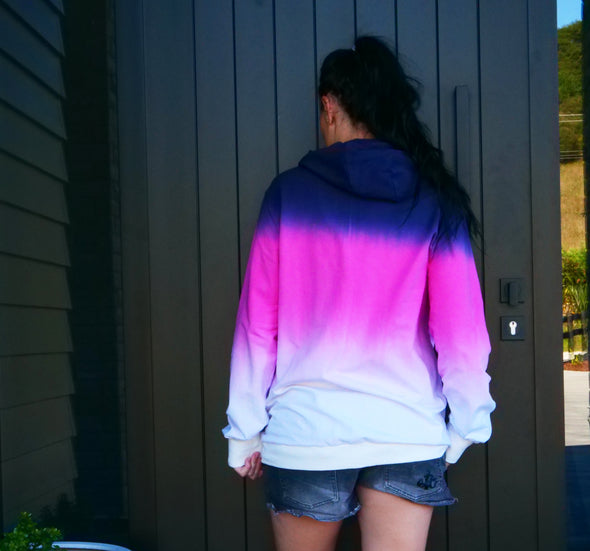 $65 not so Mystery Ombre Hoodie