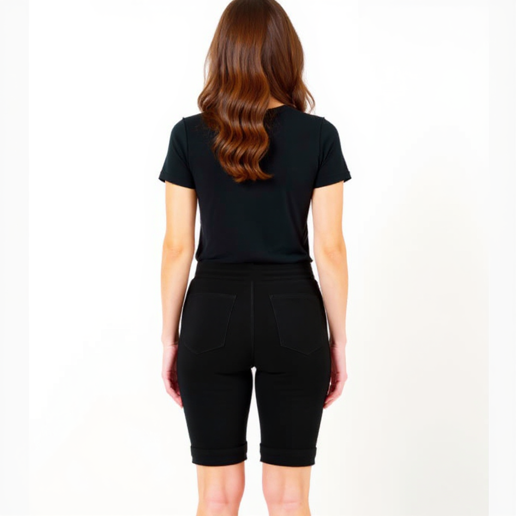 ETC Staple Black Jegging Shorts