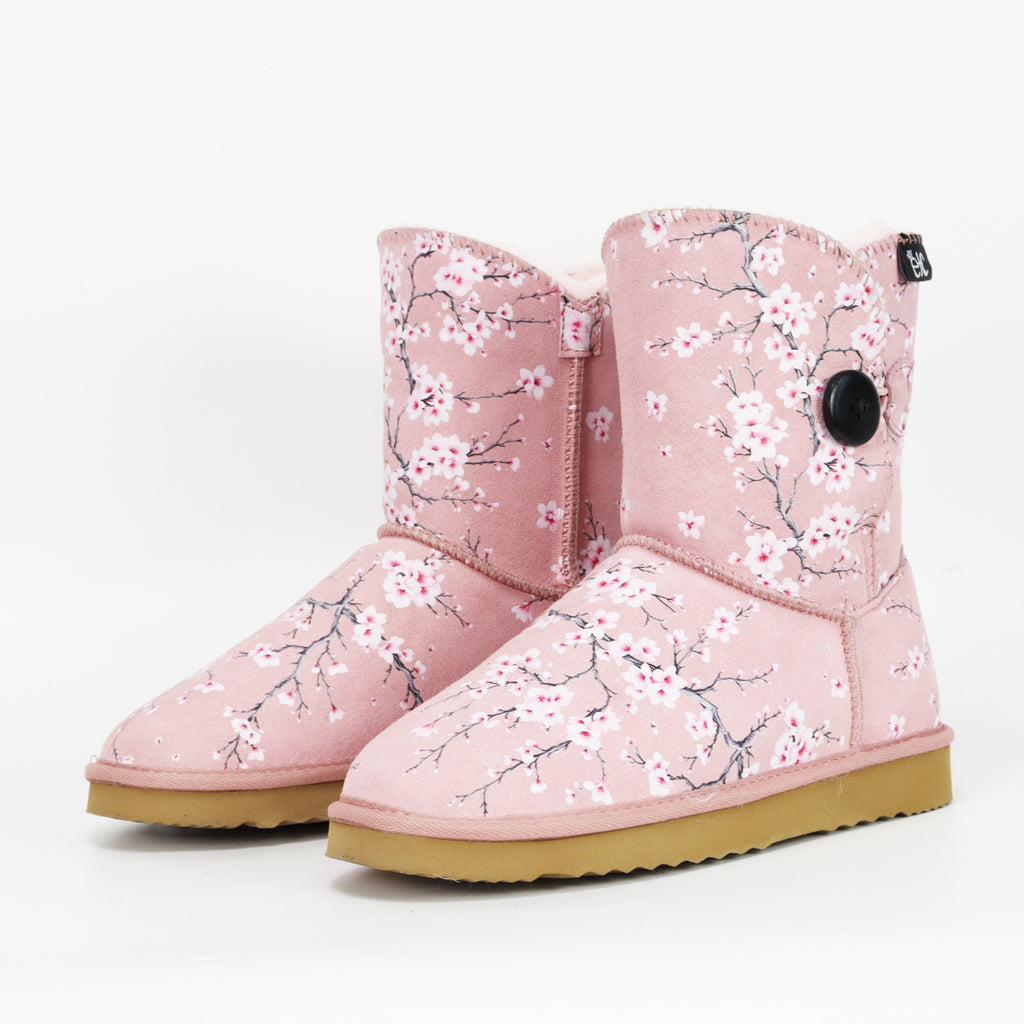 ETC Cherry Blossom Slipper Boot