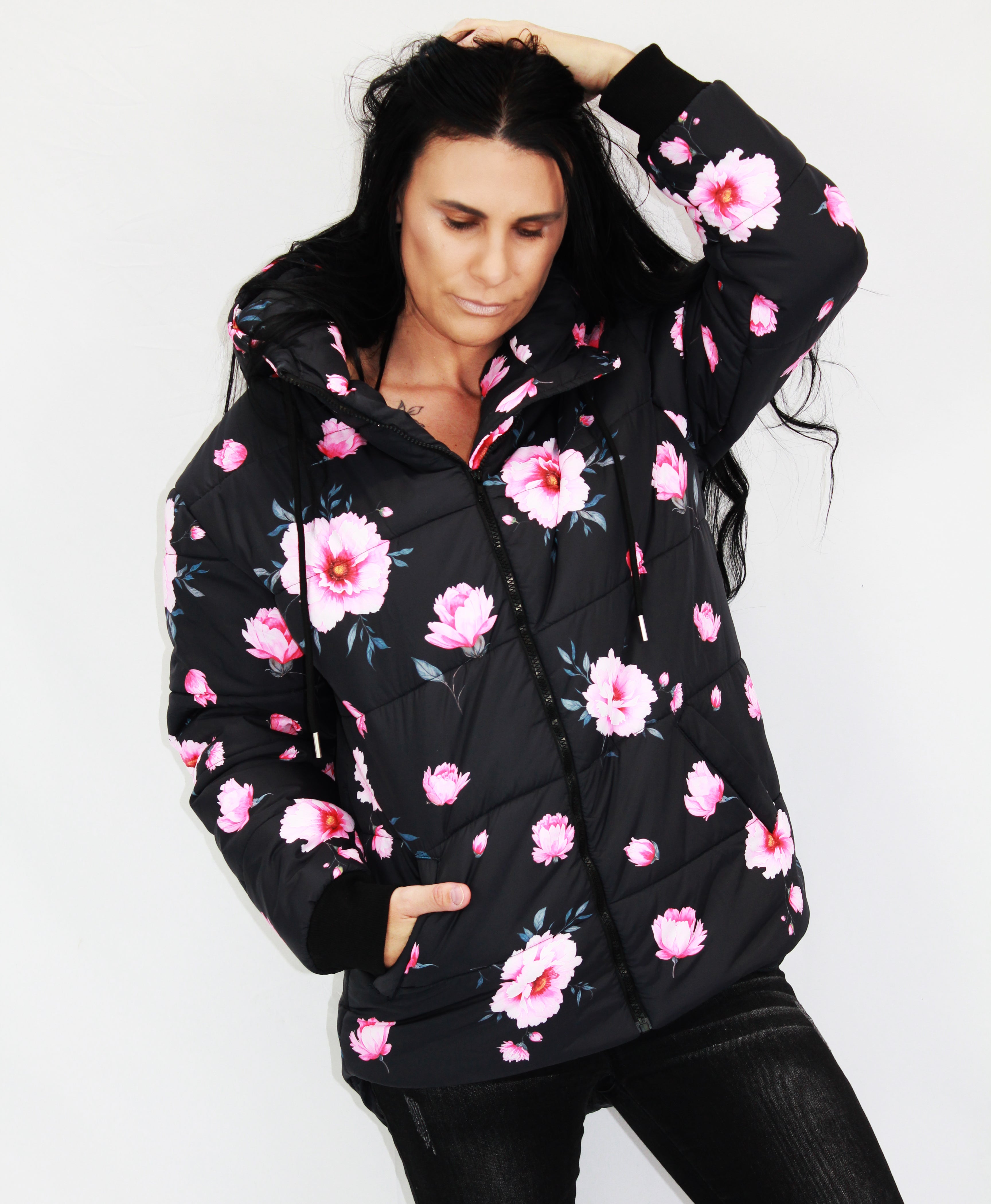 ETC Floral Puffer Jacket – ETC NZ Clothing ETC Floral Puffer Jacket – ETC NZ Clothing