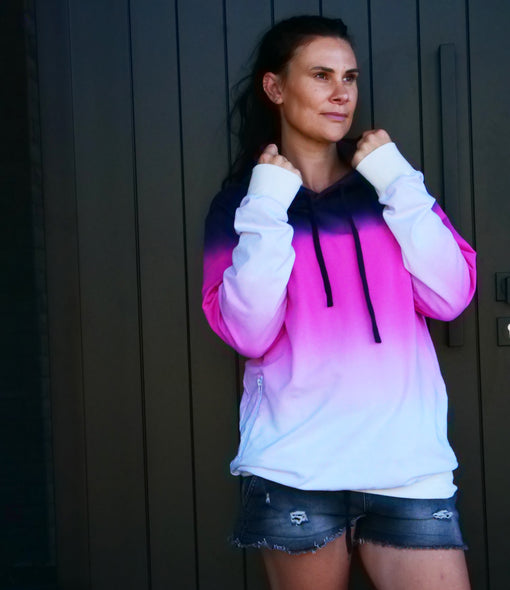 $65 not so Mystery Ombre Hoodie