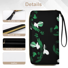 ETC Green Fantail Fern PU Leather Wallet