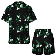 ETC Green Piwakawaka Koru Pajamas