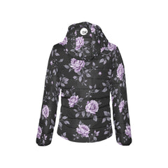 ETC Fleur Violette Hooded Puffer Jacket