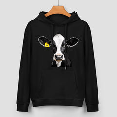 ETC Friesian Black Cotton Hoodie