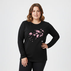 ETC Cherry Blossom L/S Cotton Tee
