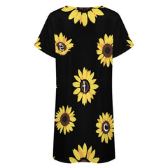 ETC Sunflower Tee Dress