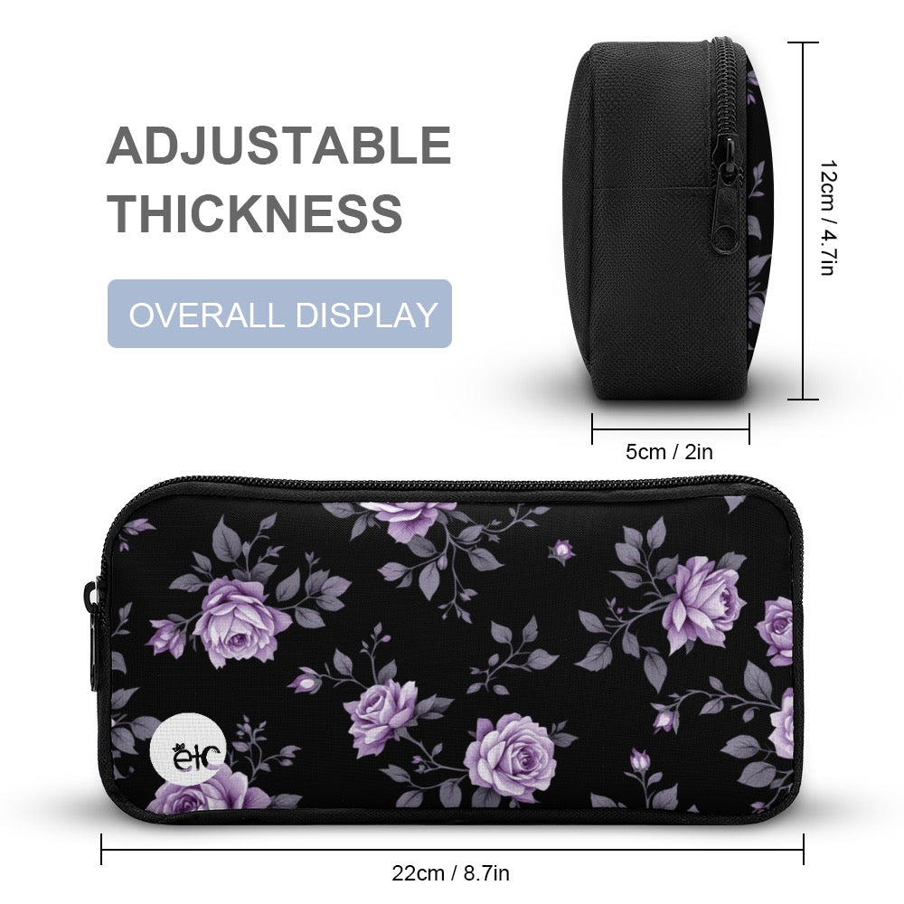 ETC Fleur Violettes Back Pack Set