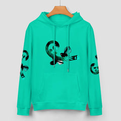 ETC Fantail Fern Mint Cotton Hoodie
