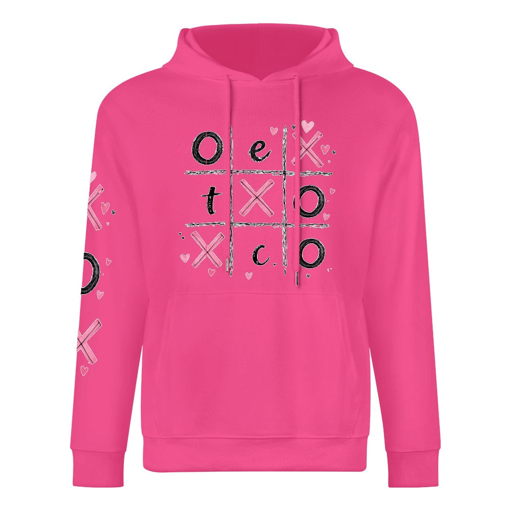 ETC Ex & Oh Pink Cotton Hoodie