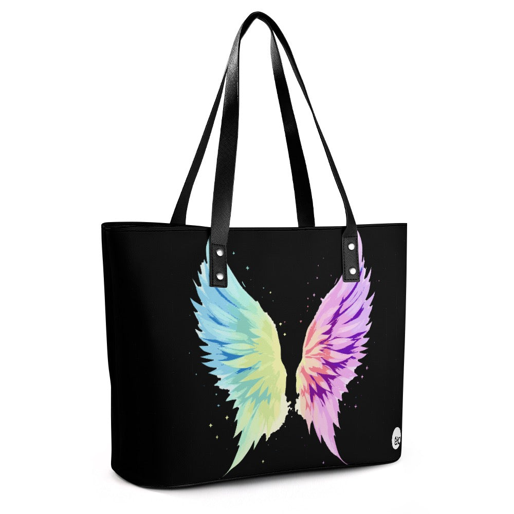 ETC Angel Wings PU Leather Tote