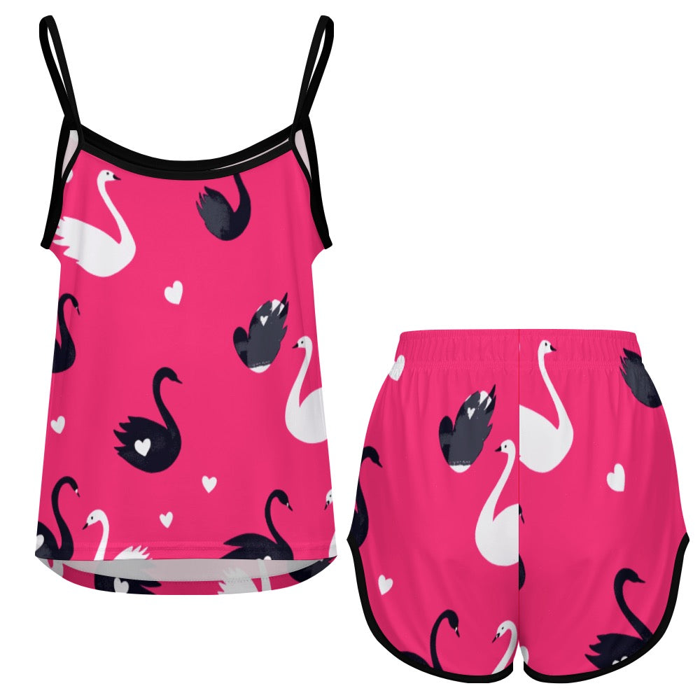 ETC Love Swans PJ Set