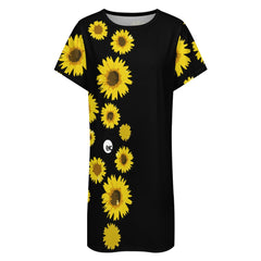 ETC Sunflower Tee Dress