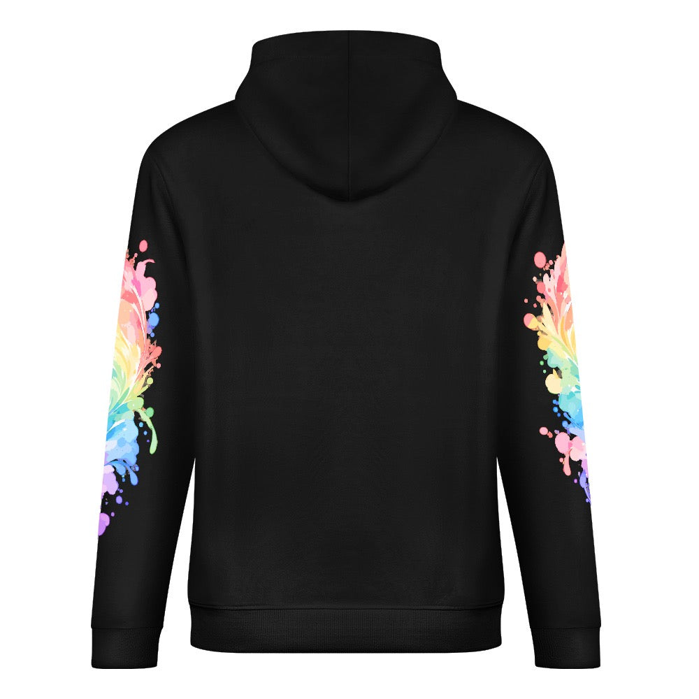 ETC Painted Pastel Kiwi Cotton Hoodie