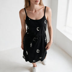 ETC Spaghetti Strap Split Dress