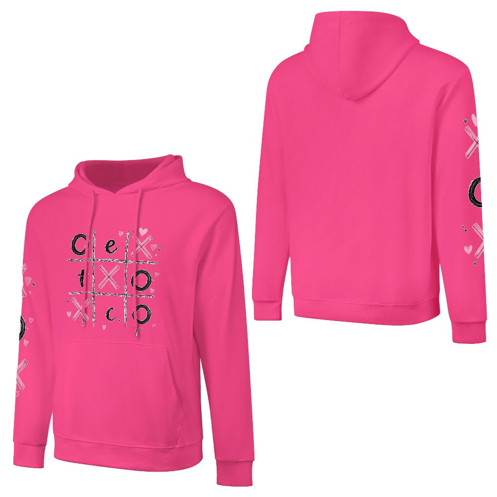 ETC Ex & Oh Pink Cotton Hoodie