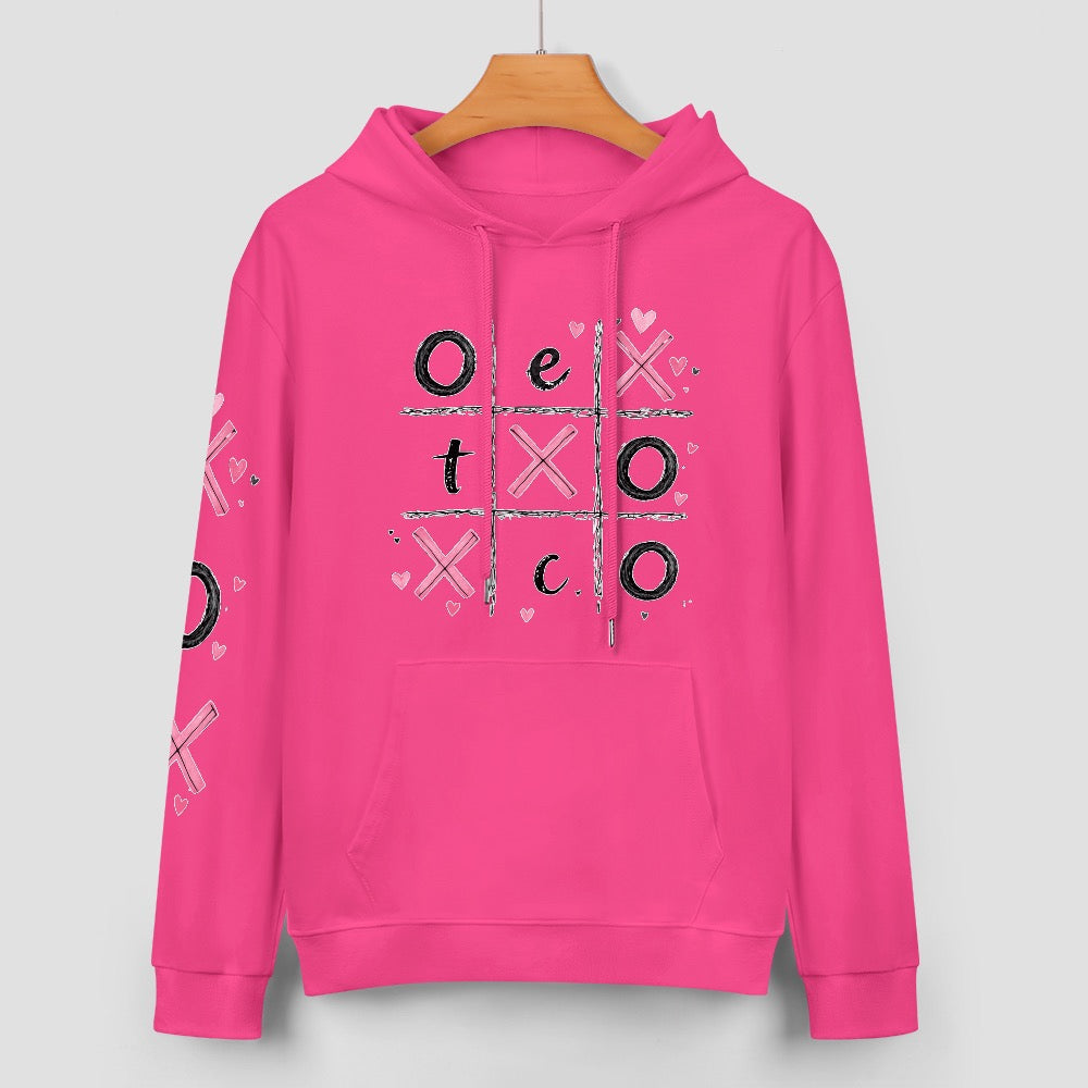 ETC Ex & Oh Pink Cotton Hoodie