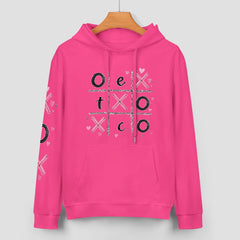ETC Ex & Oh Pink Cotton Hoodie