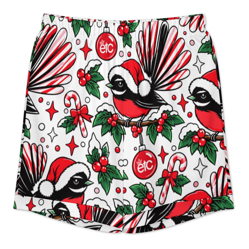 ETC Christmas Fantail Mens Silk PJs