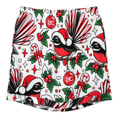 ETC Christmas Fantail Mens Silk PJs