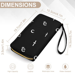 ETC PU Leather Print Wallet