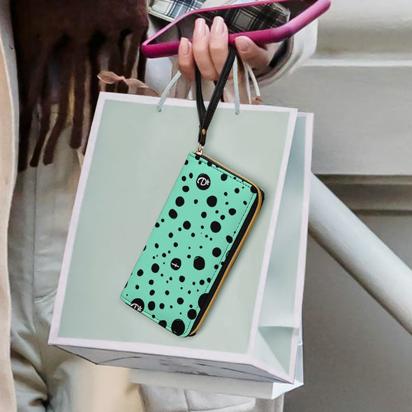 ETC Mint Circles PU Leather Wallet