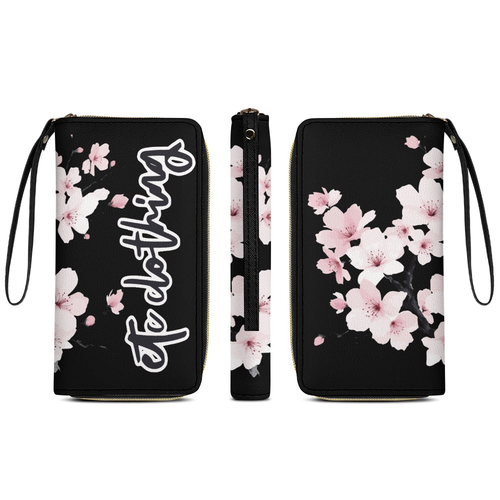 ETC Cherry Blossom PU Leather Wallet