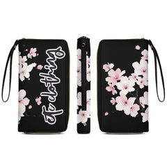 ETC Cherry Blossom PU Leather Wallet