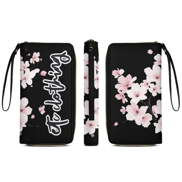 ETC Cherry Blossom PU Leather Wallet