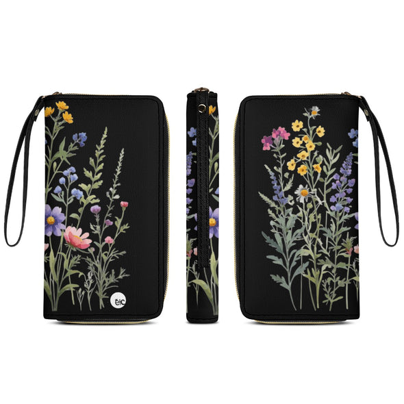 ETC Wild Flower PU Leather Wallet