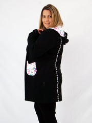 ETC Teal Leopard Cardi