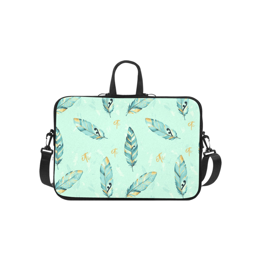 ETC Mint Feathers Laptop Bag