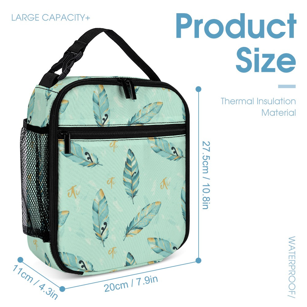 ETC Mint Feather Bag Set