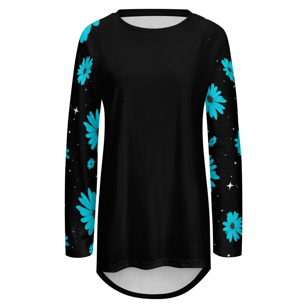 ETC Blue Daisies Long Sleeve
