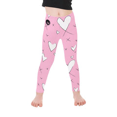 ETC Heart 'X' Leggings - Girls