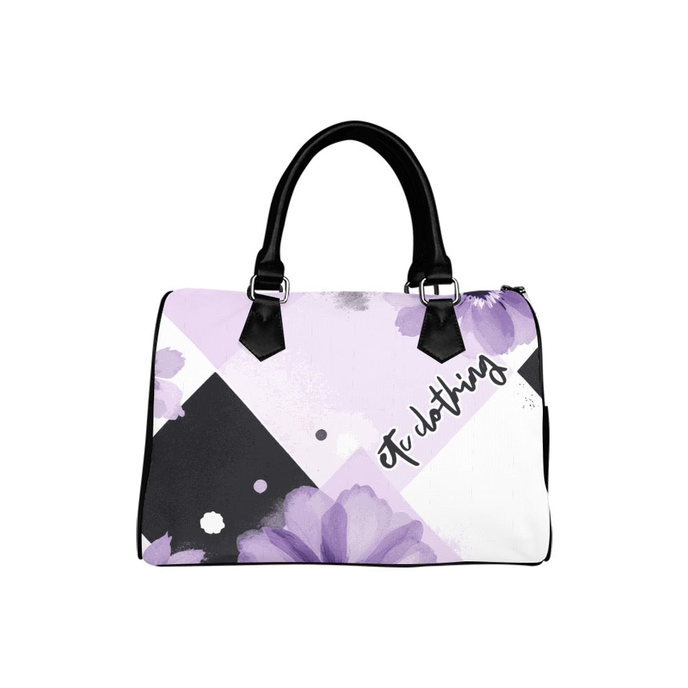 ETC Floral Bloom Barrel Handbag