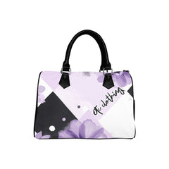 ETC Floral Bloom Barrel Handbag