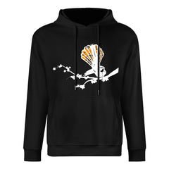 ETC Mustard Floral Fantail Cotton Hoodie