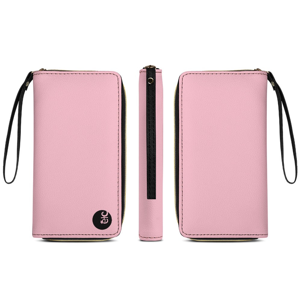 ETC Baby Pink PU Leather Wallet