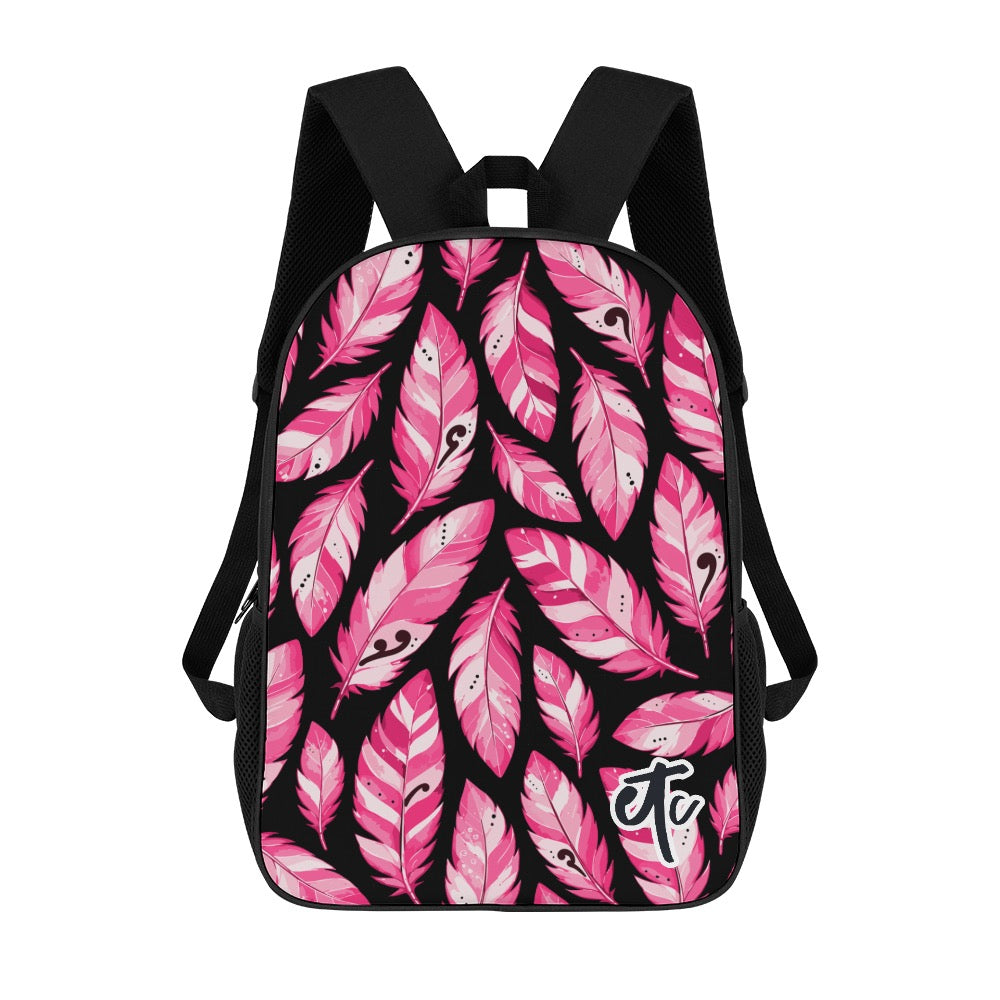 ETC Limited Edition Pink Feather Bag