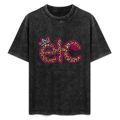 ETC Leopard Print Vintage Tee