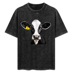 ETC Friesian Cow Vintage Wash Tee