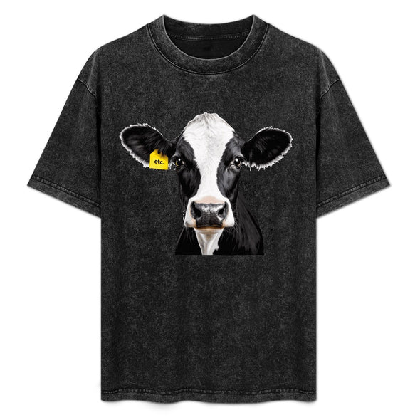 ETC Friesian Cow Vintage Wash Tee