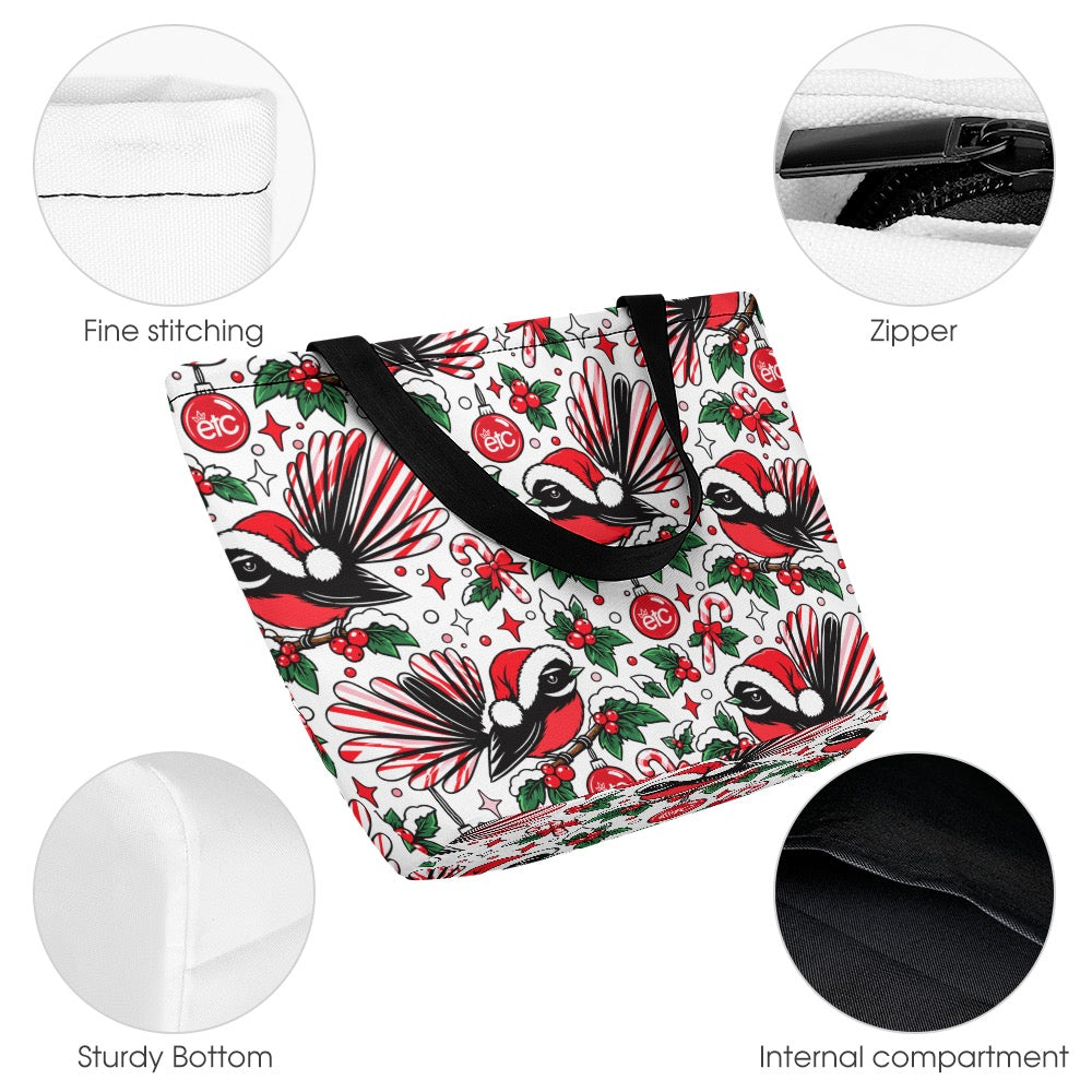 ETC Christmas Fantail Tote