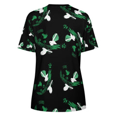 ETC Green Piwakawaka Cotton Tee
