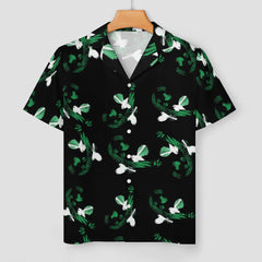 ETC Green Piwakawaka Koru Pajamas