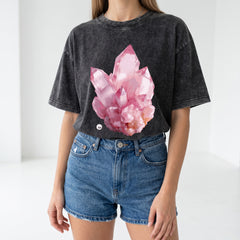 ETC Rose Quartz Vintage Wash Tee